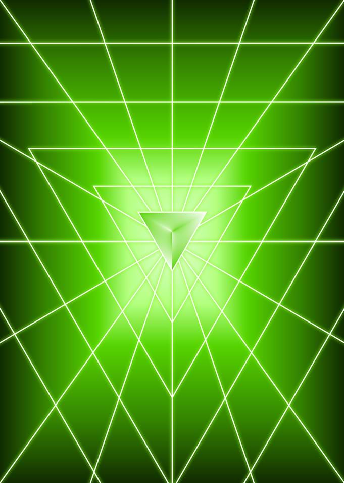 Green Triangle Dark