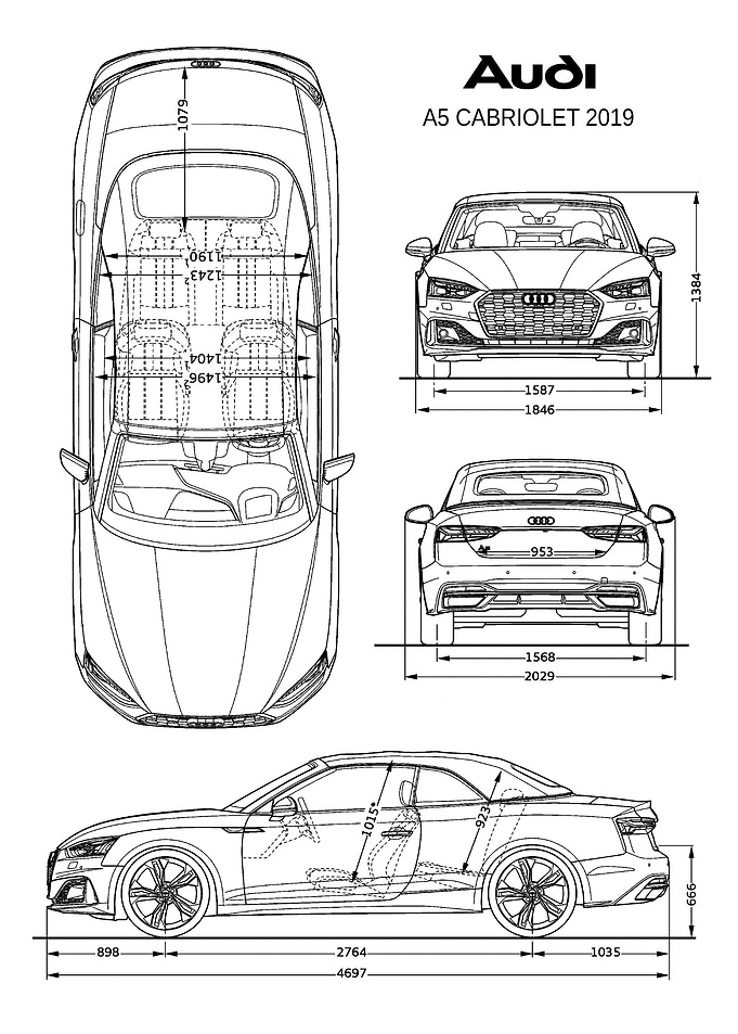 BNW Audi A5Cabriolet 2019
