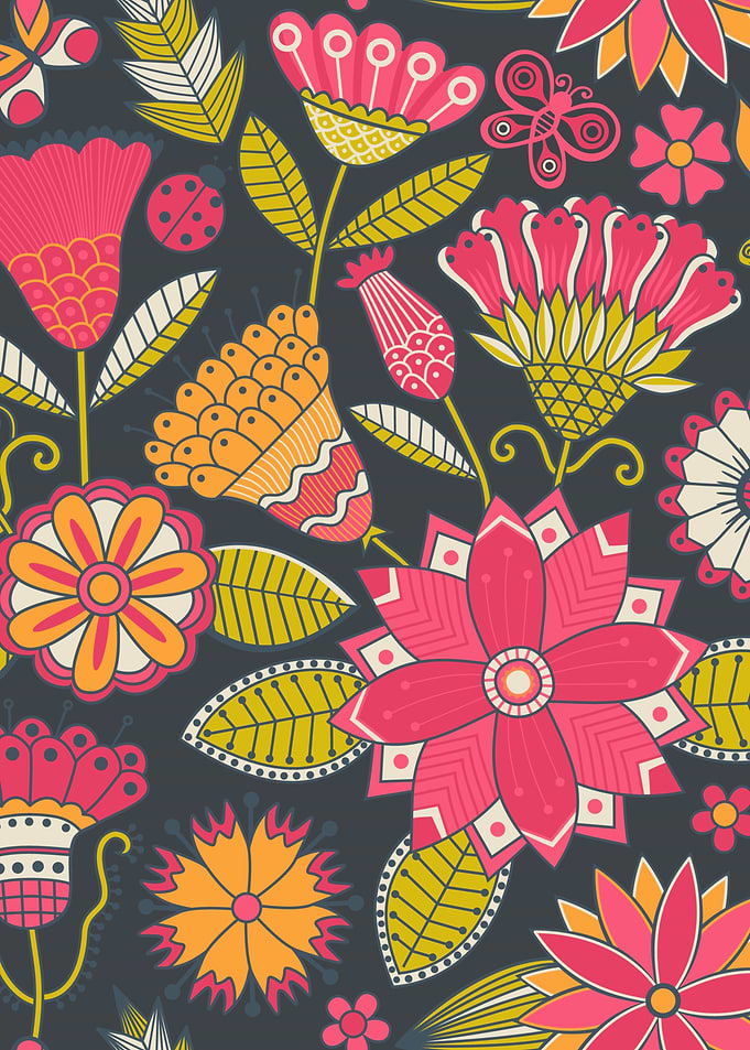 Floral Romantic Pattern 05