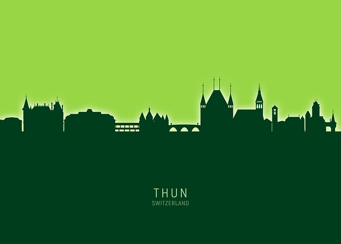 Thun Skyline Switzerland