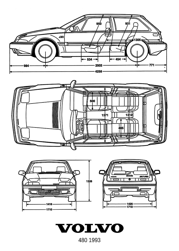 BNW Volvo 480 1993