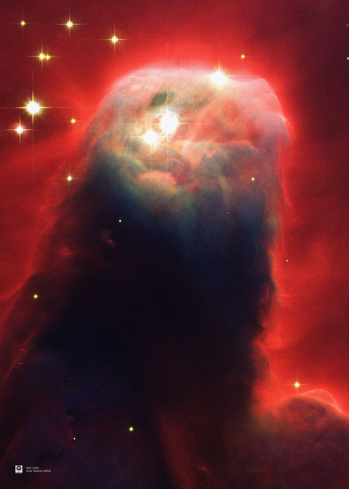 Cone Nebula NGC2264, space