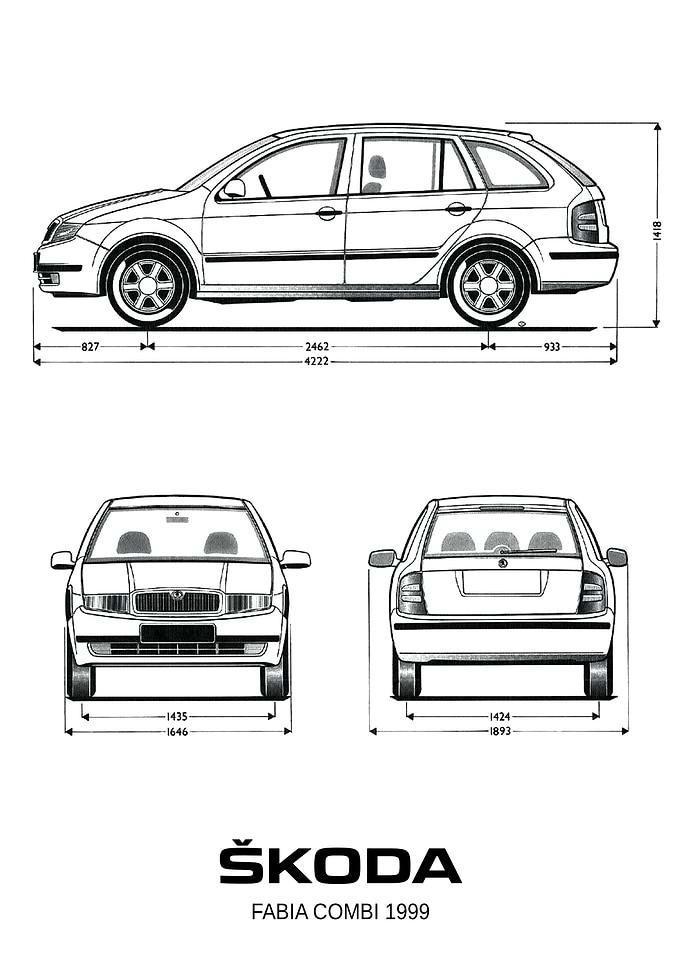 BNW Skoda Felicia COMBI 19