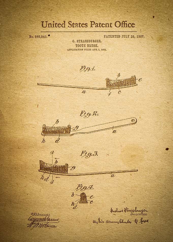 Toothbrush Patent