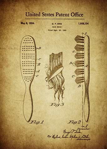 Hair Brush Patent