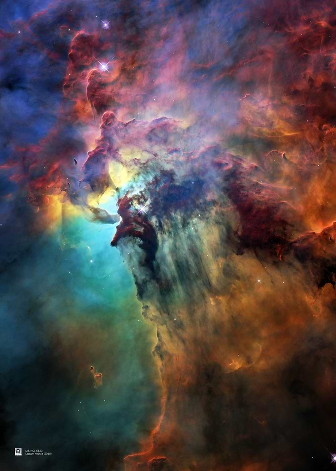Lagoon Nebula —space photo