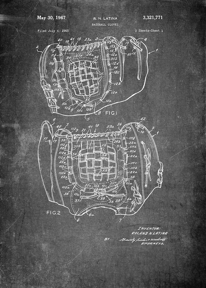Baseball Glove Patent