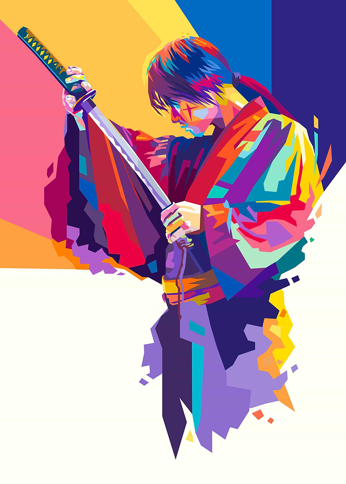 Samurai in WPAP