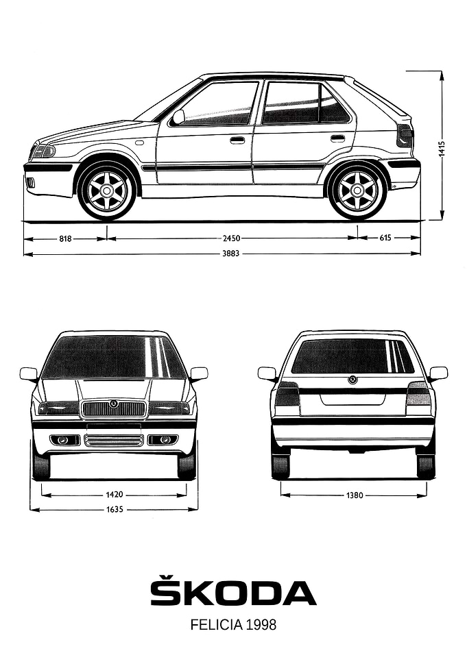 BNW Skoda Felicia 1998