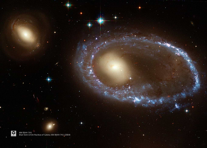 Blue Stars Galaxy — space