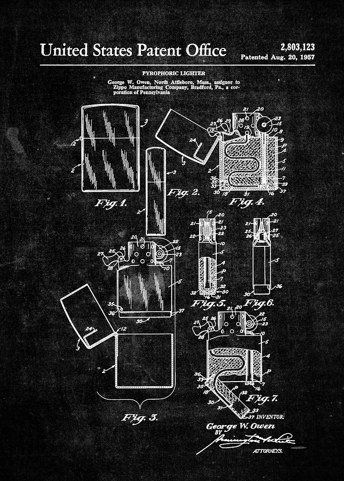 Zippo Lighter Patent