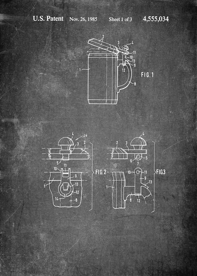 Beer Mug Patent