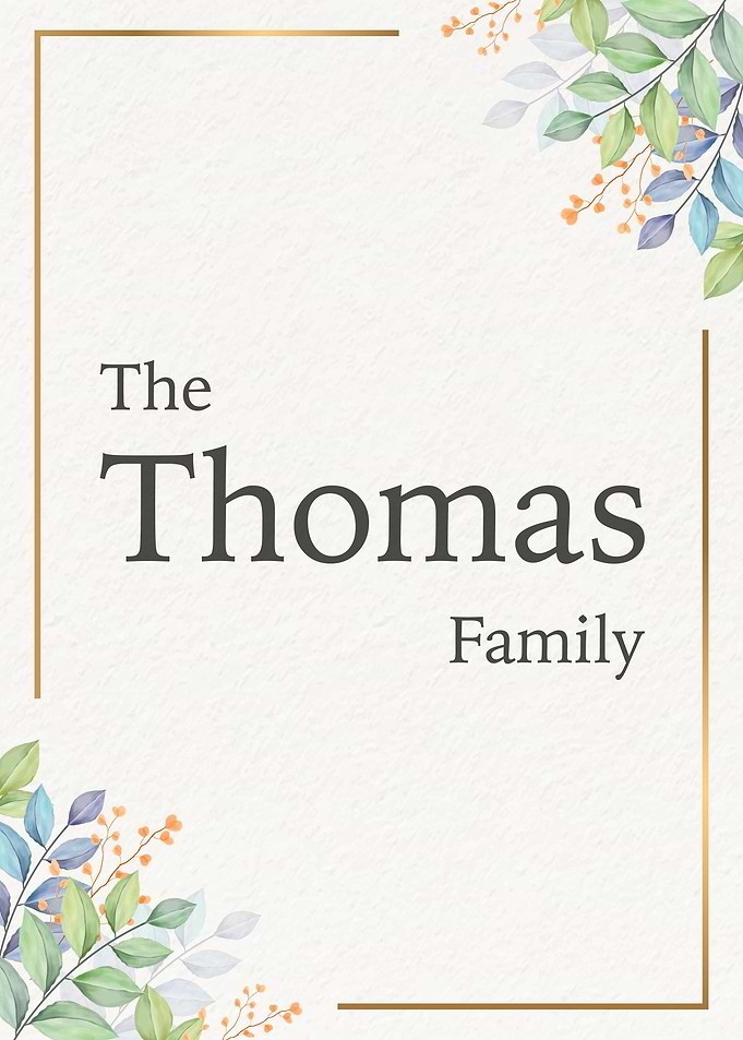 The Thomas Family