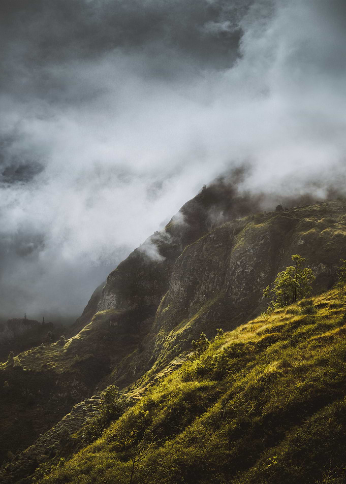 Stunning Scenery With Mist