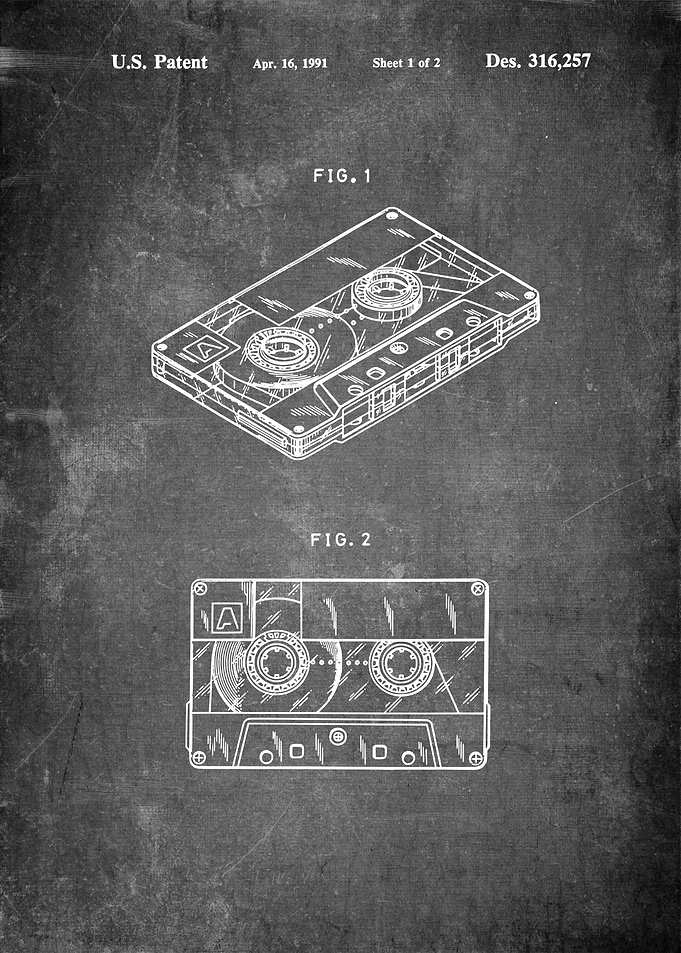 Audio Cassette Retro