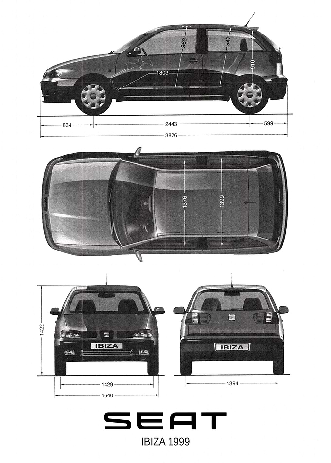 BNW SEAT Ibiza 1999
