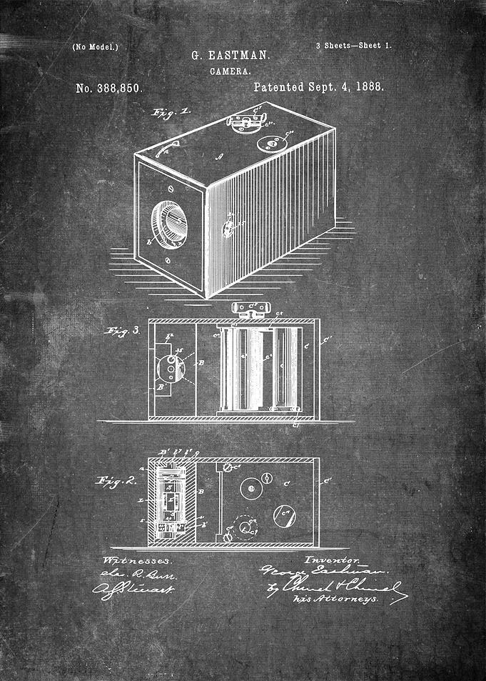 Vintage Camera Patent