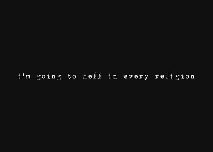 to hell in every religion
