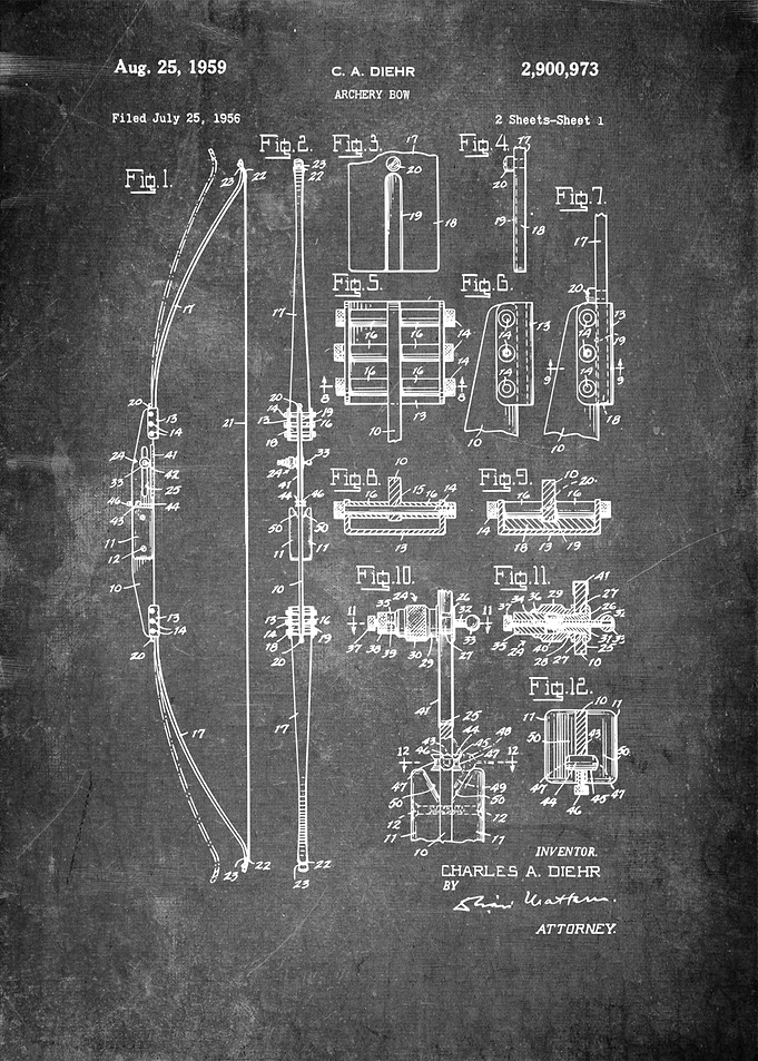 Archery Bow Patent