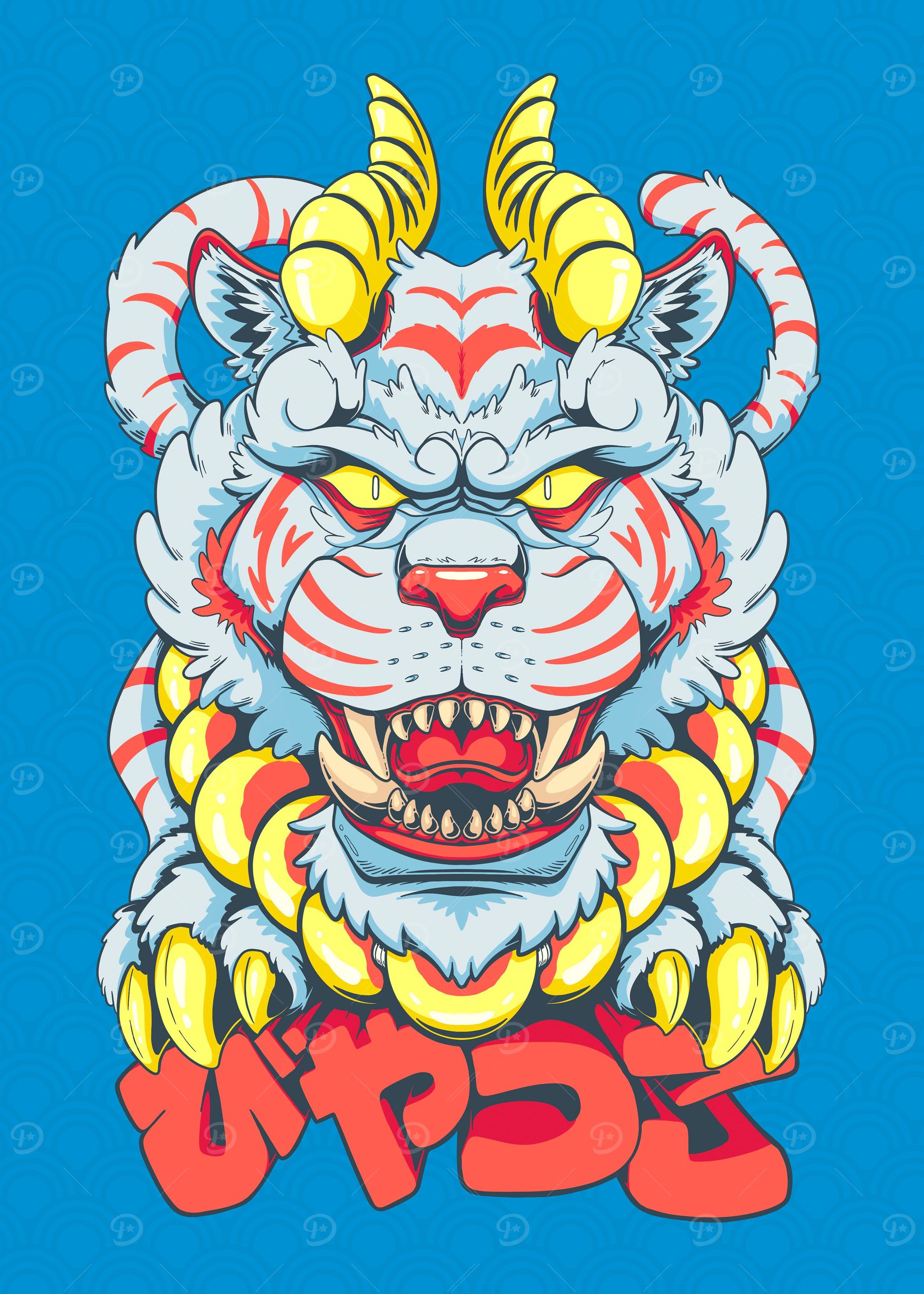 Byakko the white tiger