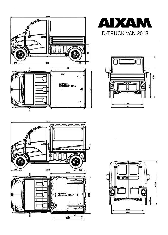 BNW Aixam DTruck Van 2018