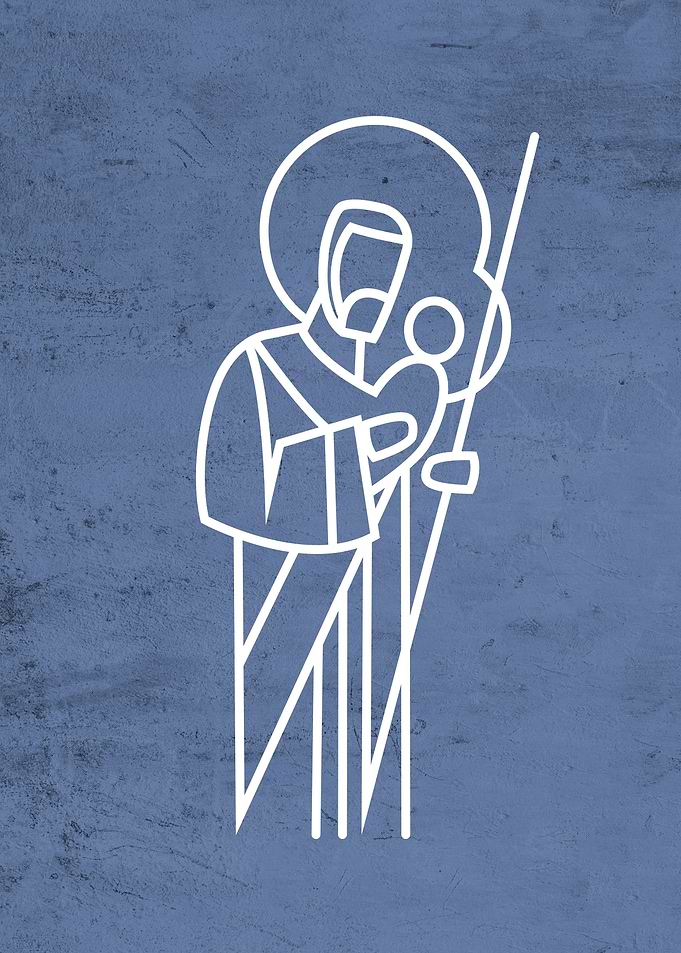 Saint Joseph minimalist