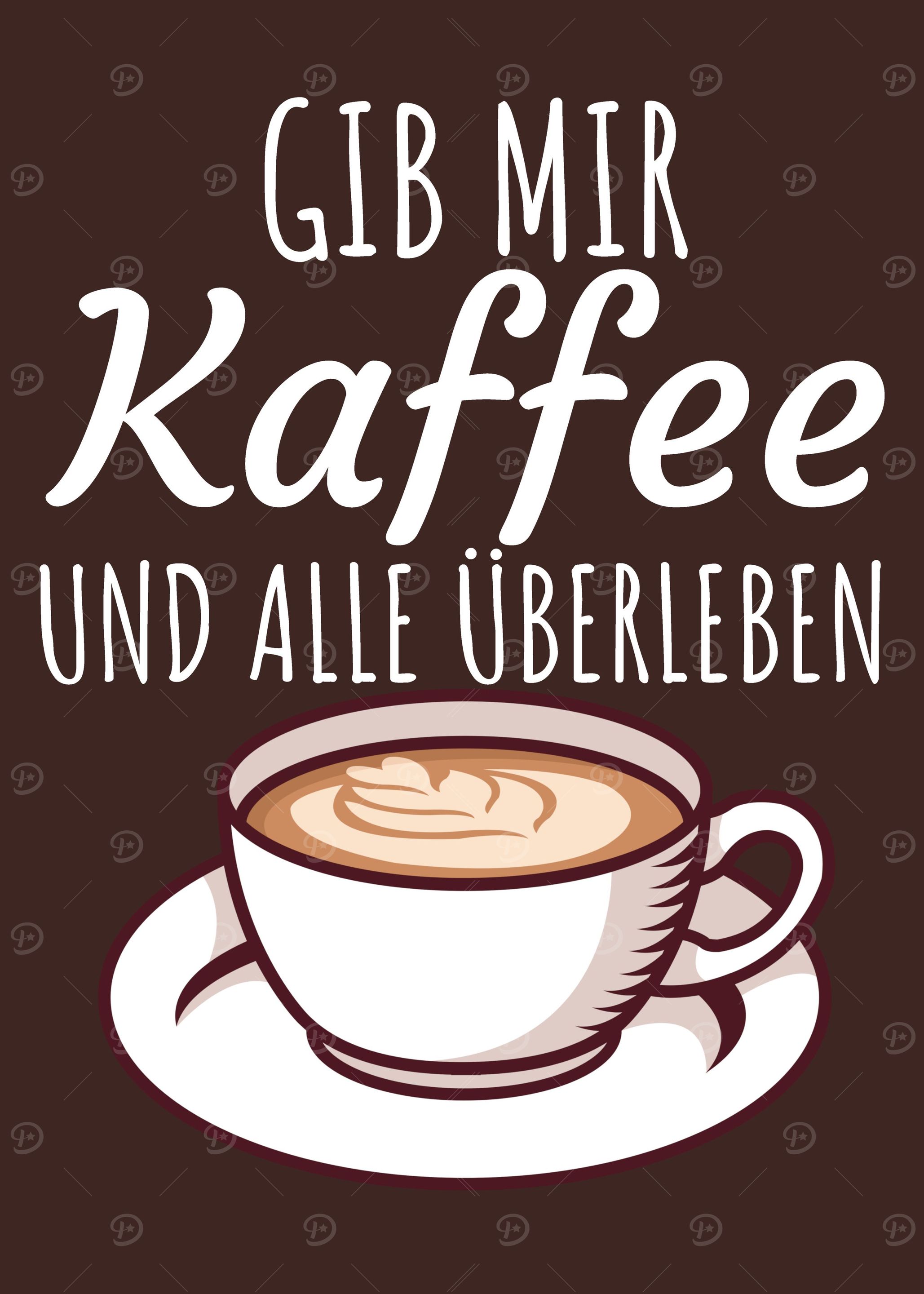 Gib mir Kaffee