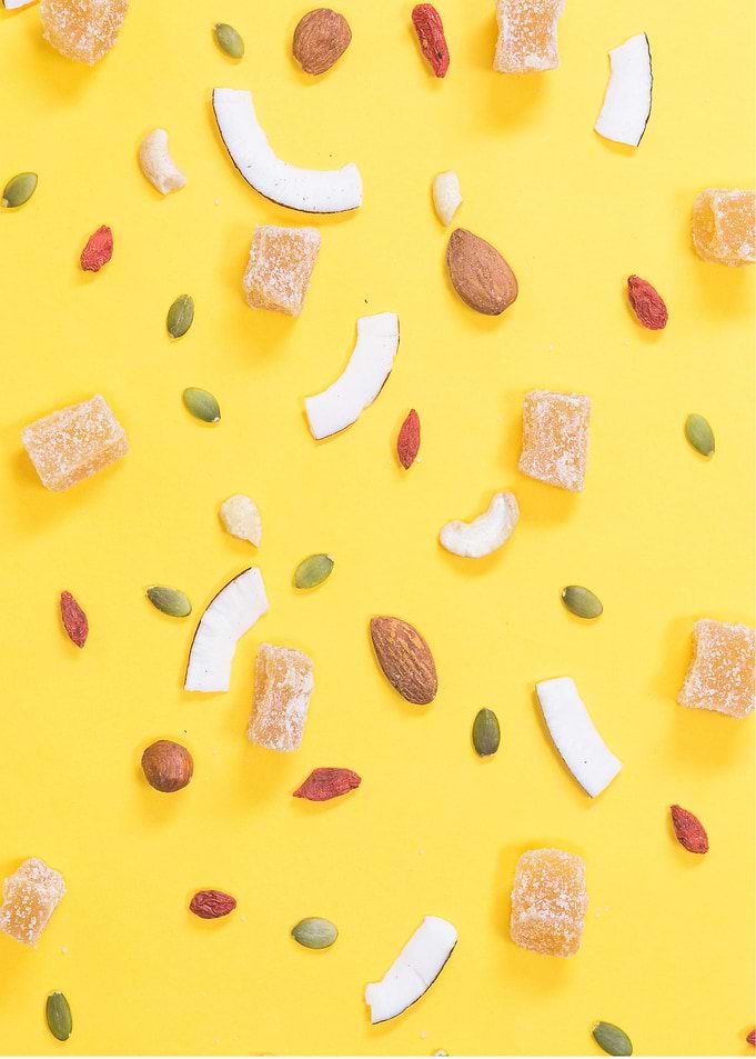 yellow nut mix