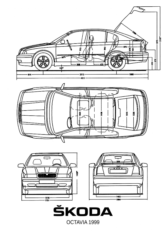 BNW Skoda octavia 1999