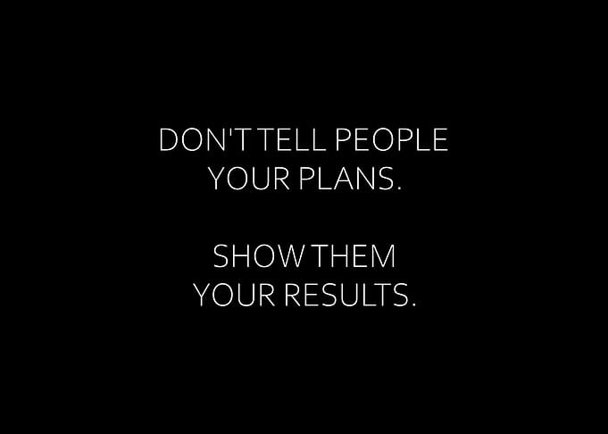Show Them Your Results