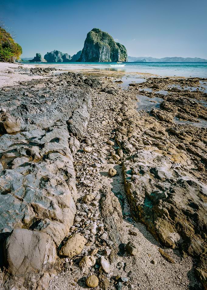 Rocky Coastline Leading Li