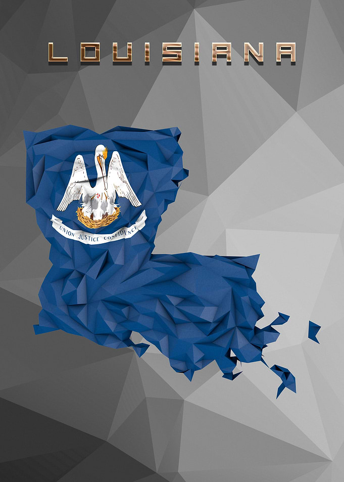Louisiana State Map
