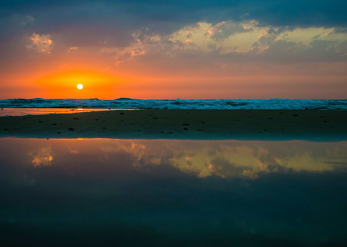 Golden Mediterranean Sun