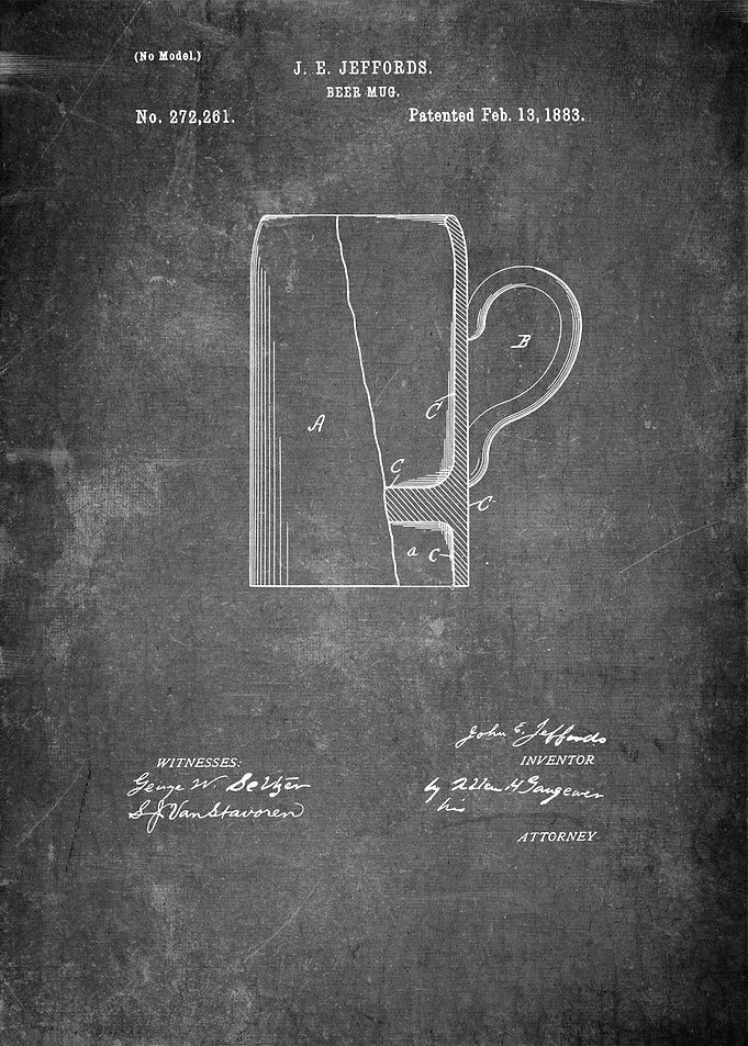 Beer Mug Patent 2