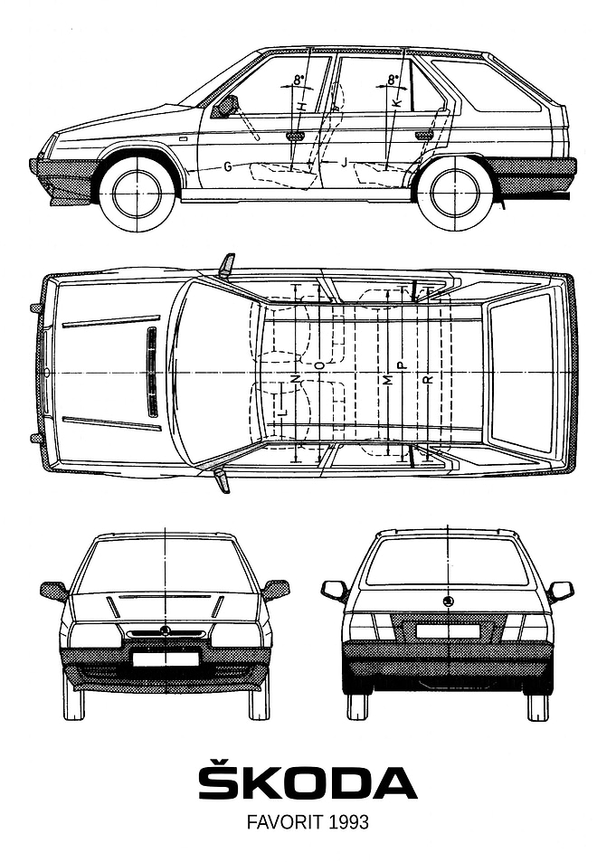BNW Skoda Favorit 1993