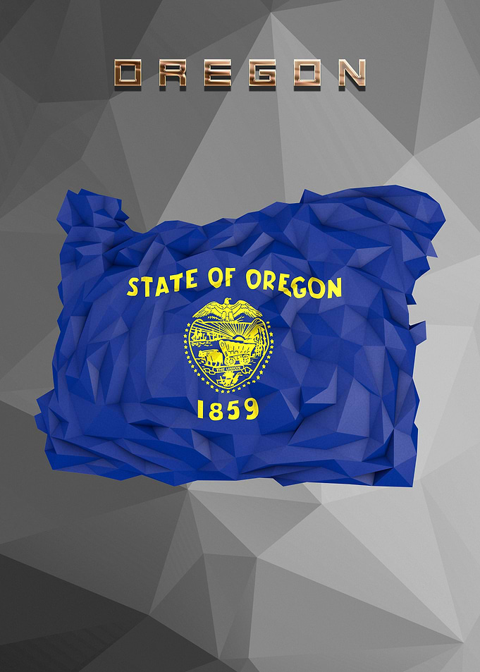 Oregon State Map