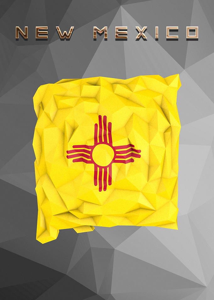 New Mexico State Map
