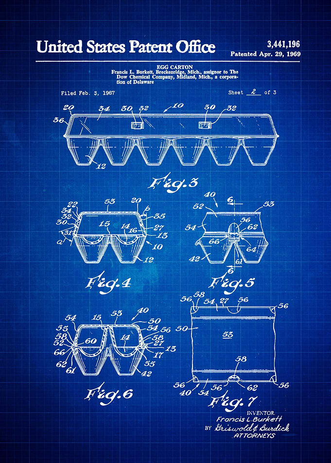 Egg Carton Patent