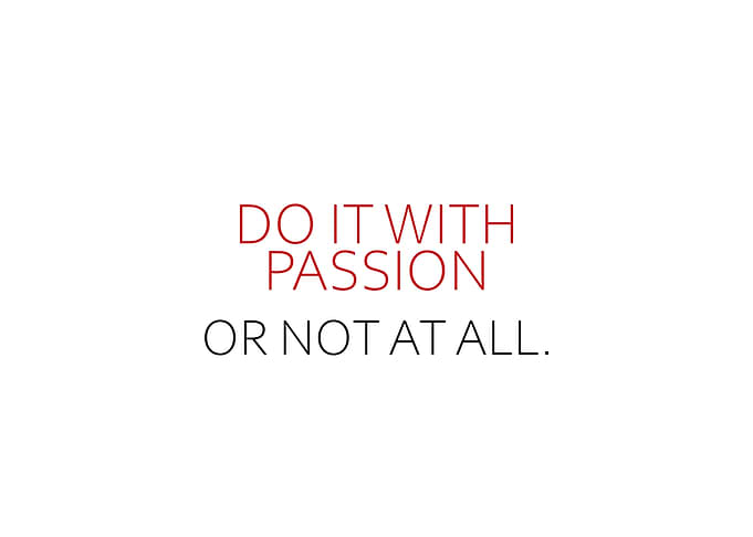 Do It With Passion
