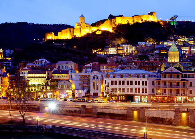 View of old Tbilisi