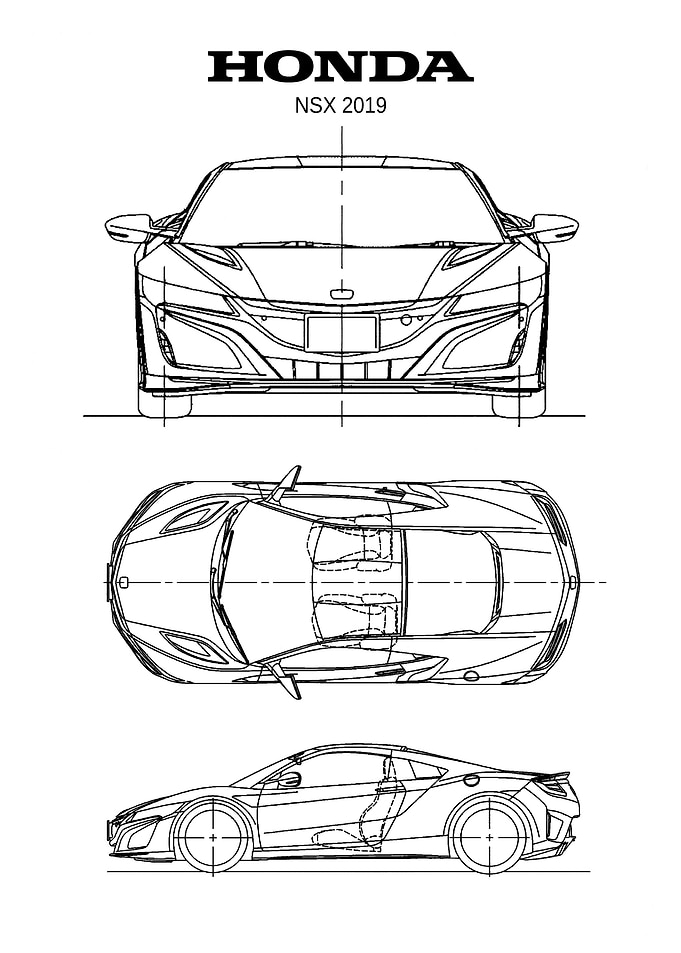 BNW Honda NSX 2019