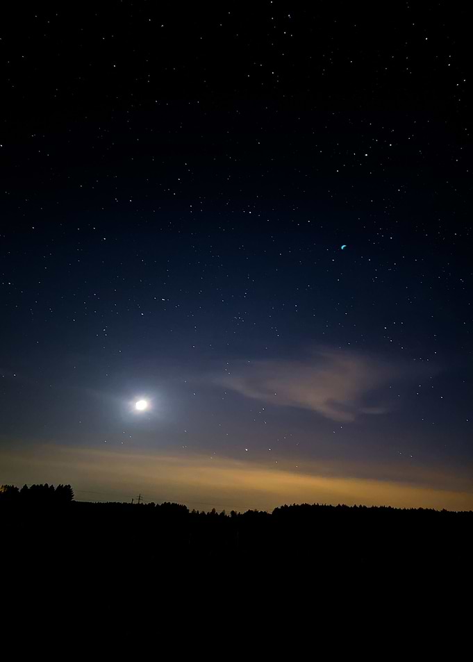Moon and Stars