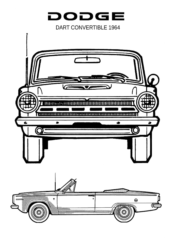 BNW Dodge Dart convertible