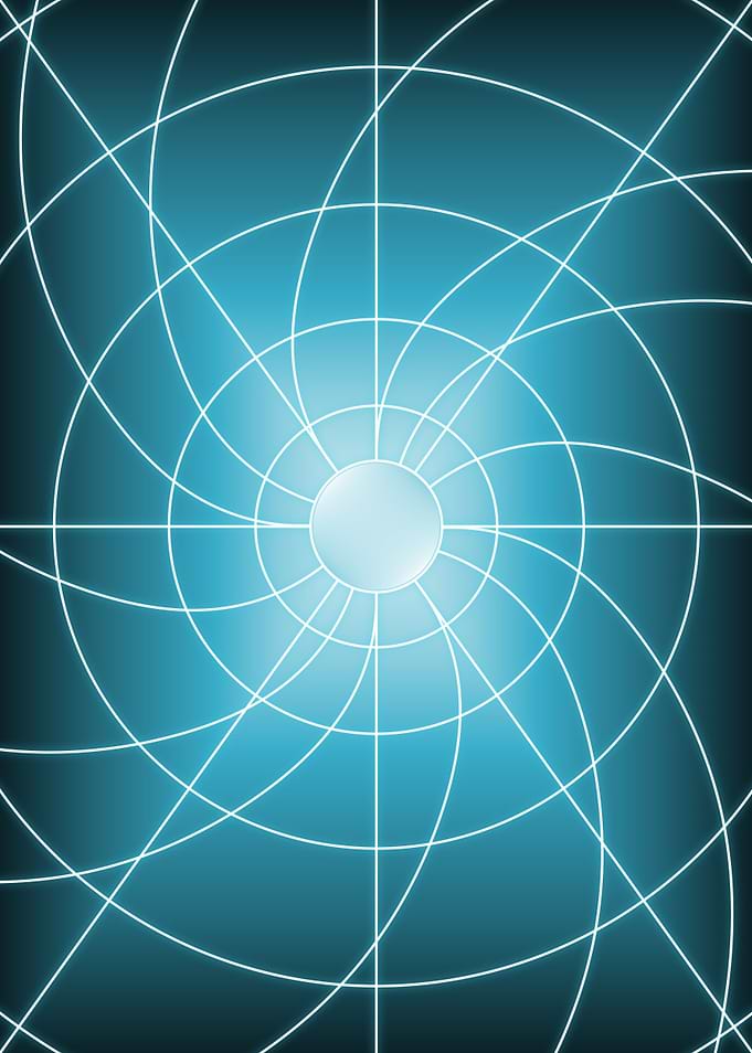 Blue Spiral Dark