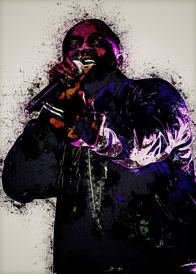 Akon Vintage Poster