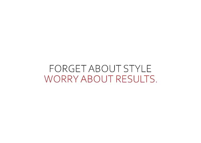 Worry About Results