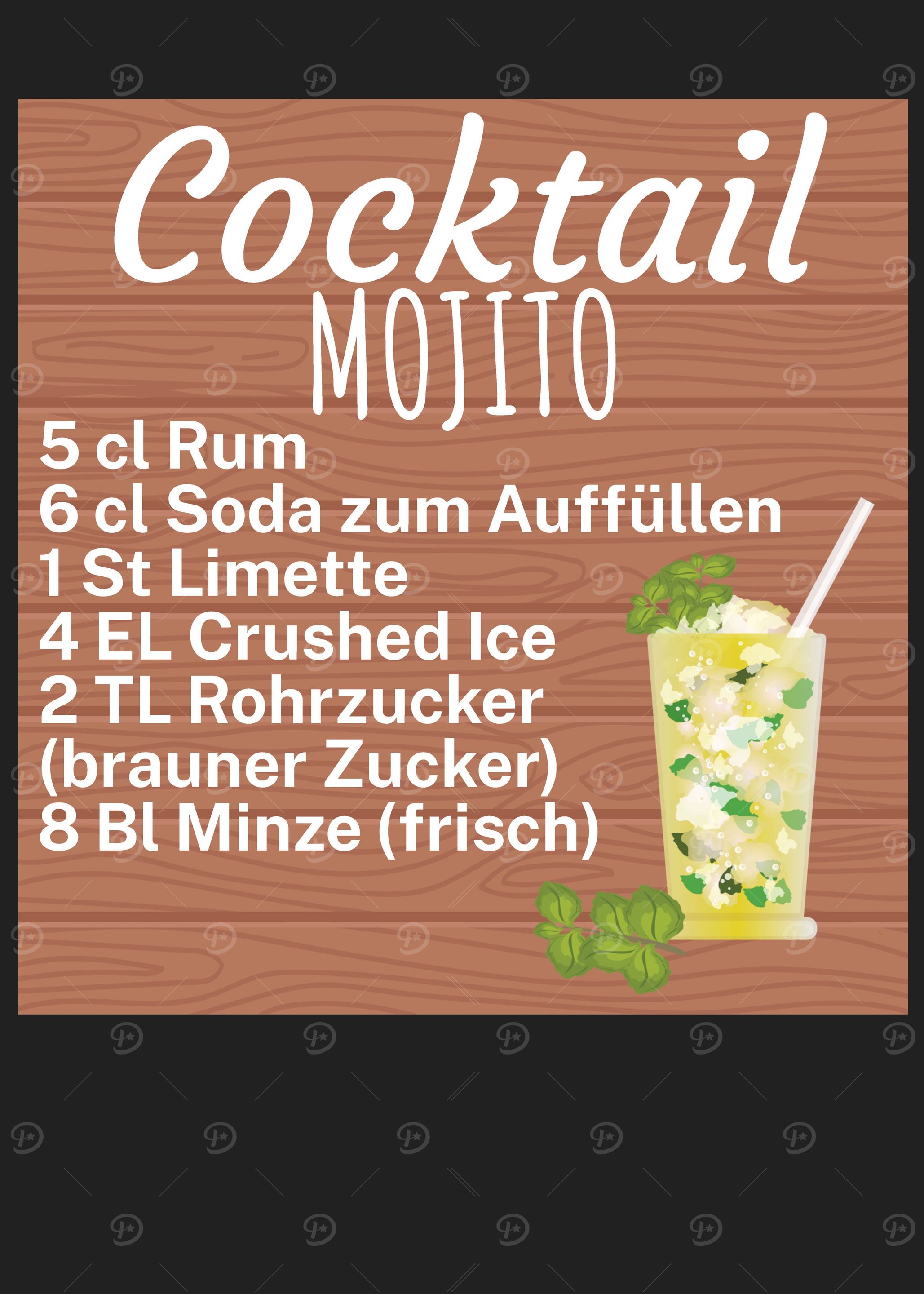 Cocktail Mojito Rezept