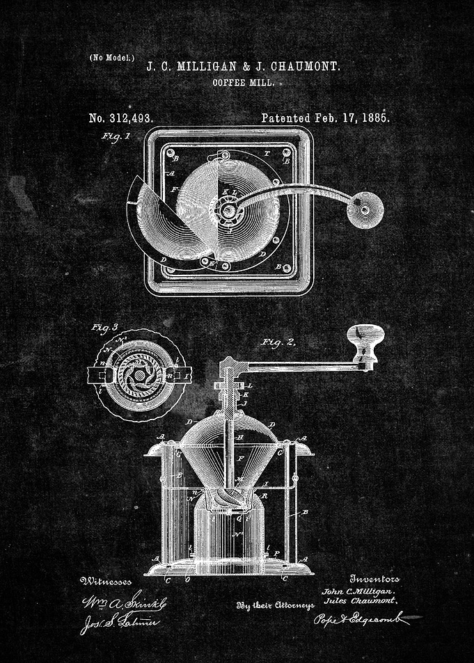 Coffee Grinder Patent