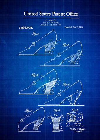 High Heel Shoes Patent