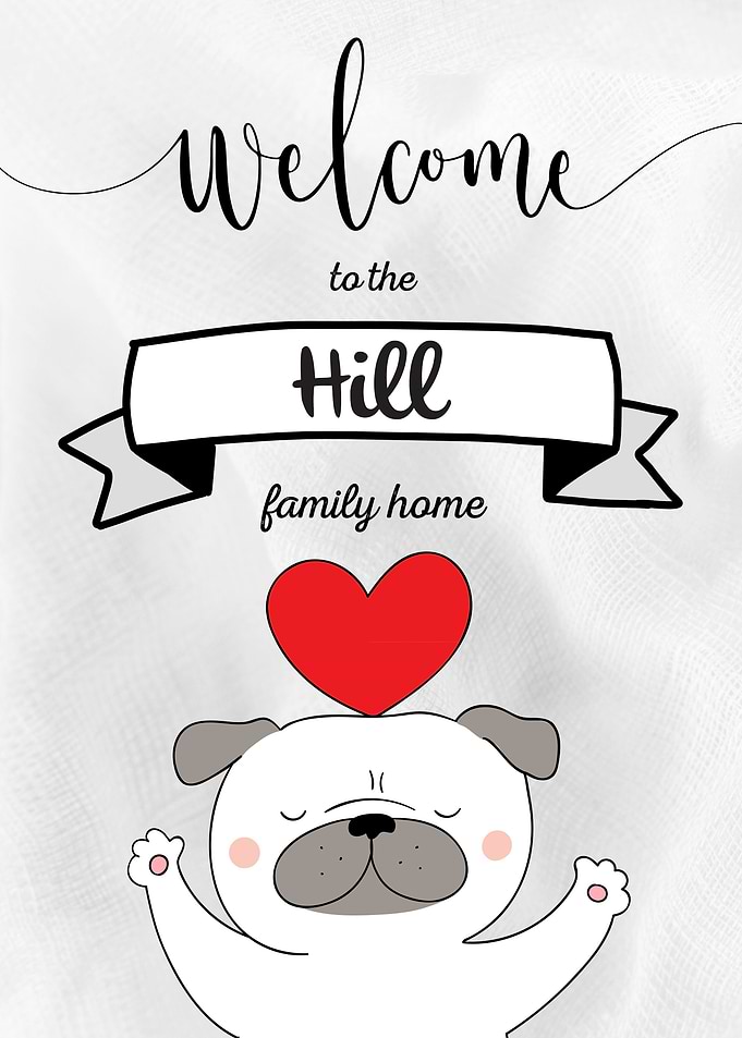 Hill Family Home Dog